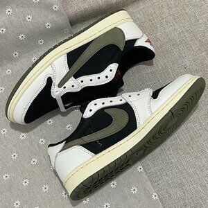 Jordan 1 Low-Top Sneakers Green
